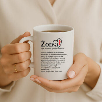 kubek z motywem natury – prezent od męża