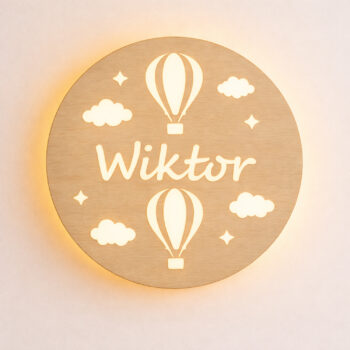 Lampka nocna LED na ścianie – przytulne światło do pokoju dziecka